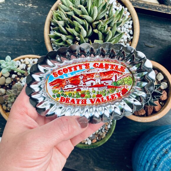 Death Valley California Metal Souvenir Tray - Picture 7 of 9
